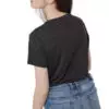 Juniper Classic női póló fekete TenTree modell hátulról