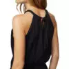 TenTree Cypress fekete női ruha Tencel modell2 hátulról