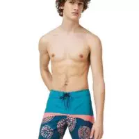 O'Neill Blue hyperfreak boardshort újrahasznosított anyagból férfiaknak modell előröl - full