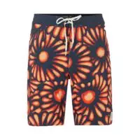 Oneill Blue hyperfreak sunburst boardshort újrahasznosított anyagból - ghost hátulról