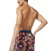 Oneill Blue hyperfreak sunburst boardshort újrahasznosított anyagból - modell hátulról full