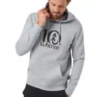 TenTree Logo Classic férfi kapucnis pulcsi biopamut előröl