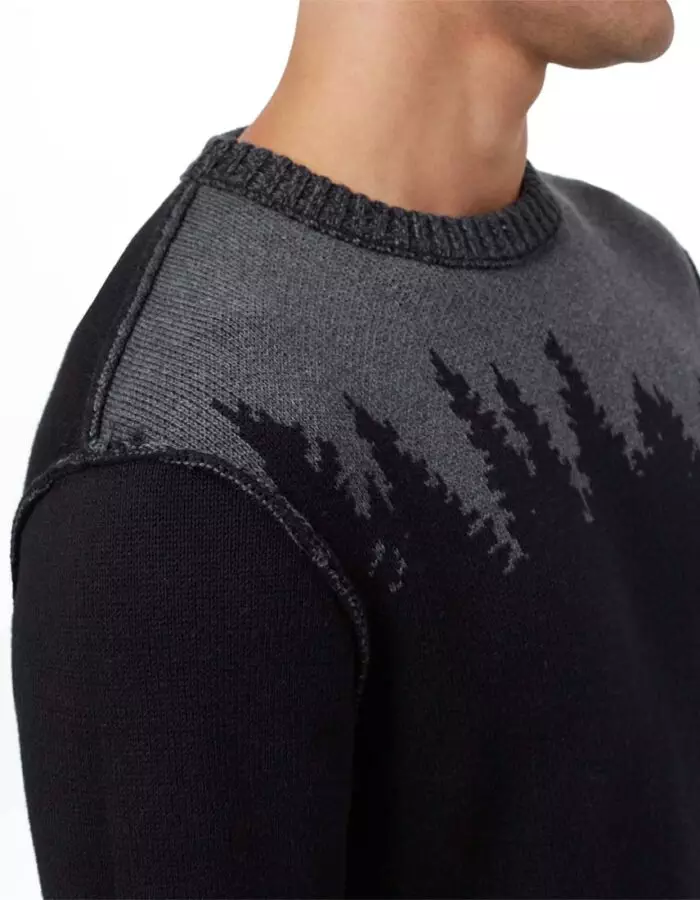 TenTree Highline Juniper biopamut pulóver férfi oldelról