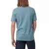 Jack's Base ingnyakú O'Neill férfi póló arctic kék színben modellen hátulról