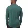 jetis férfi hosszú ujjú póló zöld közeli hátulról