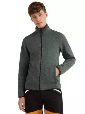 Piste Fleece - divatos pulóver, és szuper középső réteg egyszerre - modellen szemből