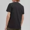 Cube SS férfi póló modellen hátulról, fekete színű