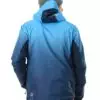 Gradient férfi újrahasznosított síkabát kék hátulról