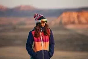 Lander női újrahasznosított síkabát lifestyle