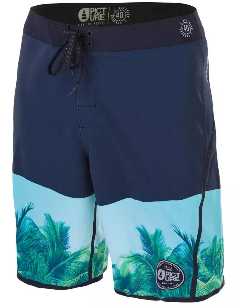 Neo 20 boardshort palmafás újrahasznosított poliészterből NaturalPrene betéttel