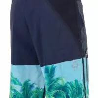 Neo 20 boardshort pálmafákkal újrahasznosított poliészterből hátulról