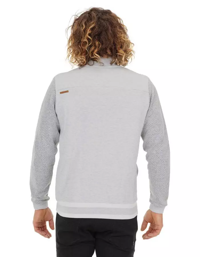 Picture Boston férfi biopamut pulóver modell hátulról