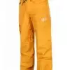 Under férfi snowboard nadrág elölről sárga