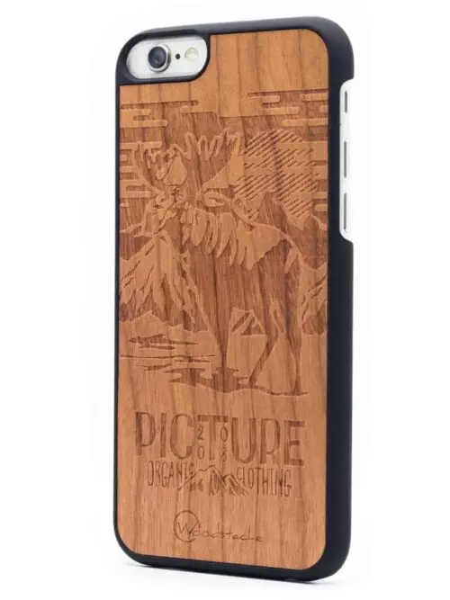 Woodstache x Picture fa iPhone 6-6s tok Moose oldalról