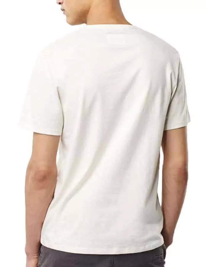 Pocket filler Oneill biopamut férfi póló hátulról modell