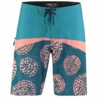 O'Neill Blue hyperfreak férfi boardshort újrahasznosított anyagból modell előröl - ghost